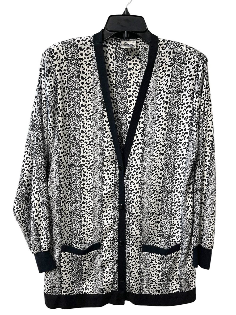 LA PANTHERA Leopard Print Cardigan Jacket - Picture 2 of 12